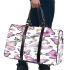 Seamless pattern with colorful pastel butterflies 3d travel bag