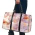 Seamless pattern with rose gold foil butterflies 3d travel bag