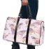 Seamless pattern with rose gold foil butterflies 3d travel bag