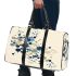 Simple Serenity Captivating Floral Simplicity 3D Travel Bag