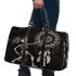 Skeleton king dancing with dream catcher 3d travel bag