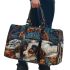Sleepy dogs with jerwely and dream catcher 3d travel bag