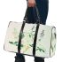 Soothing Simplicity Subtle Floral Patterns 3D Travel Bag