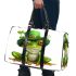 St patrick's day cute frog wearing hat 3d travel bag