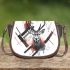 Stunning deer head design saddle bag