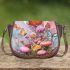 Surreal mushroom fantasy Saddle Bags for Women: Perfect Gift for Girlfriend, Wife, Daughter