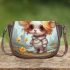 Teddy bear serenity Saddle Bags for Women: Perfect Gift for Girlfriend, Wife, Daughter