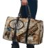 Trumpet and music notes and dream catcher 3d travel bag