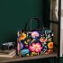 Vibrant Cultural Floral Design Small Handbag