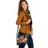 Vibrant Floral Arrangement Shoulder Handbag