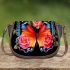 Vibrant floral butterfly artwork Saddle Bags for Women: Perfect Gift for Girlfriend, Wife, Daughter