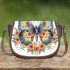 Vibrant floral butterfly Saddle Bags for Women: Perfect Gift for Girlfriend, Wife, Daughter