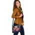 Vibrant Mixed Flower Bouquet Shoulder Handbag