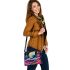 Vibrant Surreal Creature with Smoke Shoulder Handbag