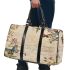 Vintage collage of vintage butterflies 3d travel bag