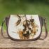 Violin coffee and dream catcher saddle bag