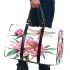 Watercolor dragonfly perched on pink peonies 3d travel bag