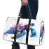 Watercolor sea turtle 3d travel bag