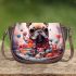 Whimsical water wonderland Saddle Bags for Women: Perfect Gift for Girlfriend, Wife, Daughter