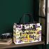 With positive mind vibes and life small handbag