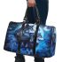 Wolves moon and dream catcher 3d travel bag