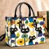 Graphic design of cats Small Handbag, Totes, Crossbody, Purse: Bag Gift Idea for Girlfriend, Sitter, Birthday, Women ,Daughter, Mama, Ladies