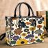 Pattern of flowers and mushroom maru aronson Small Handbag, Totes, Crossbody, Purse: Bag Gift Idea for Girlfriend, Sitter, Birthday, Women ,Daughter, Mama, Ladies