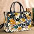 Pattern of flowers maru aronson Small Handbag, Totes, Crossbody, Purse: Bag Gift Idea for Girlfriend, Sitter, Birthday, Women ,Daughter, Mama, Ladies