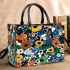 Pattern of flowers maru aronson Small Handbag, Totes, Crossbody, Purse: Bag Gift Idea for Girlfriend, Sitter, Birthday, Women ,Daughter, Mama, Ladies