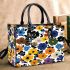 Pattern of flowers maru aronson colors Small Handbag, Totes, Crossbody, Purse: Bag Gift Idea for Girlfriend, Sitter, Birthday, Women ,Daughter, Mama, Ladies