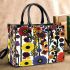 Pattern of flowers maru aronson colors Small Handbag, Totes, Crossbody, Purse: Bag Gift Idea for Girlfriend, Sitter, Birthday, Women ,Daughter, Mama, Ladies