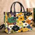 Pattern of flowers maru aronson colors Small Handbag, Totes, Crossbody, Purse: Bag Gift Idea for Girlfriend, Sitter, Birthday, Women ,Daughter, Mama, Ladies