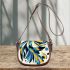 Abstract art vector design featuring an eagle saddle bag