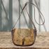 american old map and dream catcher Saddle Bag