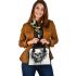 Awsome skull and dream cathcer shoulder handbag