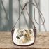 Beautiful horse portrait saddle bag