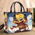 Bee Creature with Wine Glass Small Handbag