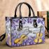 bees flying to musical notes and violins Small Handbag