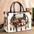 Cats dogs and dream catcher small handbag