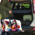 Colorful yorkshire terrier dog 3d travel bag