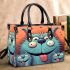 Cool cats having fun small handbag