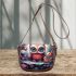 Curious owl in garden scene Saddle Bags for Women: Perfect Gift for Girlfriend, Wife, Daughter