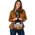 Curious pup among the mushrooms Chic Stylish Shoulder Handbag & Women Totes: Perfect Gift for Girlfriend | Crossbody, Purse, Handbag