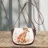 Cute baby deer saddle bag