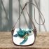 Cute baby turtle in the ocean saddle bag