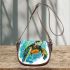 Cute baby turtle in the ocean saddle bag