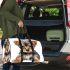 Cute baby yorkshire terrier portrait clipart 3d travel bag