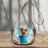 Cute cartoon baby bee 3d saddle bag