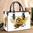 Cute cartoon bee with big eyes small handbag