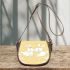 Cute cartoon bunny pattern saddle bag